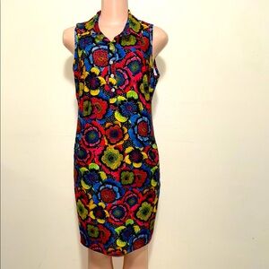 Tee2 Sea Sleeveless golf Dress - Multicolor pockets woman size MEDIUM